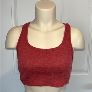 Free People Cropped Knit Tank